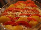 Tian de tomates parmentières