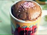 Mug cake chocolat/cranberries