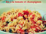 Riz à la tomate et chamoignon