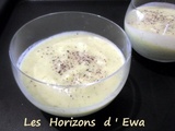Crème glacée de courgette au mascarpone de Michèle
