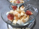 Crumble de poires au Saint-Nectaire
