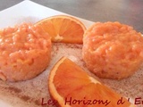 Gâteau de riz à l'orange sanguine