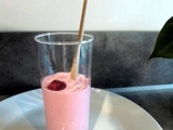 Lassi de framboise à la rose