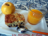 Pudding aux flocons d'avoine et pruneaux