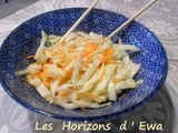 Salade de chou blanc à la japonaise de Reinefeuille
