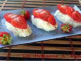 Sushis aux fraises pour le kkvkvk # 56