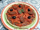 Tarte aux haricots rouges et poivrons