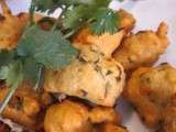 Bhaji aux crevettes