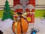 Bricolage noël orange clou de girofle