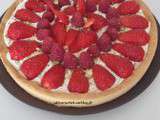 Tarte fraises chantilly