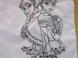 Tee-shirt reine des neiges