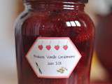 Confiture fraises, vanille, cardamome