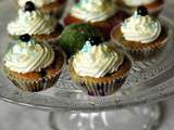 Cupcakes myrtilles et combava