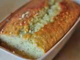 Lemon poppy seeds bread, cake au citron et graines de pavot