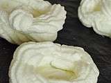 Nid de meringue aux figues, glace gingembre, pour Pure Via