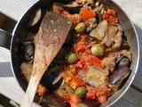 Aubergines aux câpres et vinaigre façon Jamie Oliver sans gluten ni produits laitiers