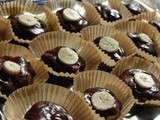 Mignardises au chocolat, aux amandes et à la banane