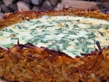 Quiche rösti au fromage