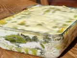 Ravioles aux épinards et fromage frais comme des lasagnes