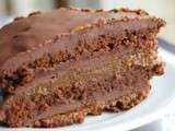 Sachertorte, gâteau à étage autrichien sans gluten ni produits laitiers