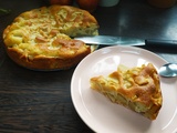 Gouéron, gâteau Charentais aux pommes