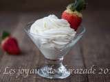 Chantilly au mascarpone