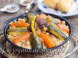 Couscous de boulghour à la tête de mouton