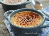 Crème brulée , recette facile