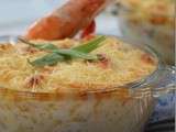 Gratin de fruits de mer