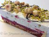 Nougat glacée aux fruits confits