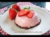 Panna cotta aux fraises