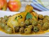 Poulet aux olives