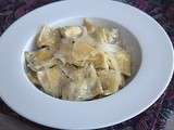 Ravioli maison saumon/fromage