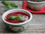 Soupe de fraises