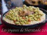 Tajine d’agneau aux fèves