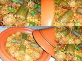 Tajine de courgettes farcies