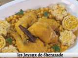 Tajine de poulet aux choux fleurs, Lamset Chahrazad