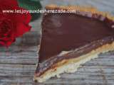 Tarte au chocolat & caramel