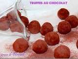 Truffes au chocolat, recette de truffes au chocolat