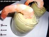 Verrine avocat surimi