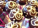 Cake pops tout chocolat