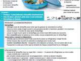 Fiche Produit: Grande assiette 3 compartiments CrystalWave