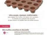 Fiche produit: Moule à mini muffin en silicone