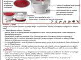 Fiche Tupperware : Allegra reverso