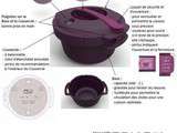 Fiche Tupperware : Micro minute