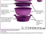 Fiche Tupperware : Micro vap