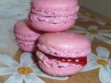 Macarons à la framboise