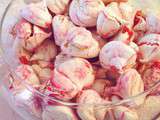 Meringues aux pralines roses