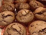 Muffin double chocolat