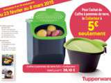 Promo Tupperware Limitée: Coffre à pomme de terre & Collecteur